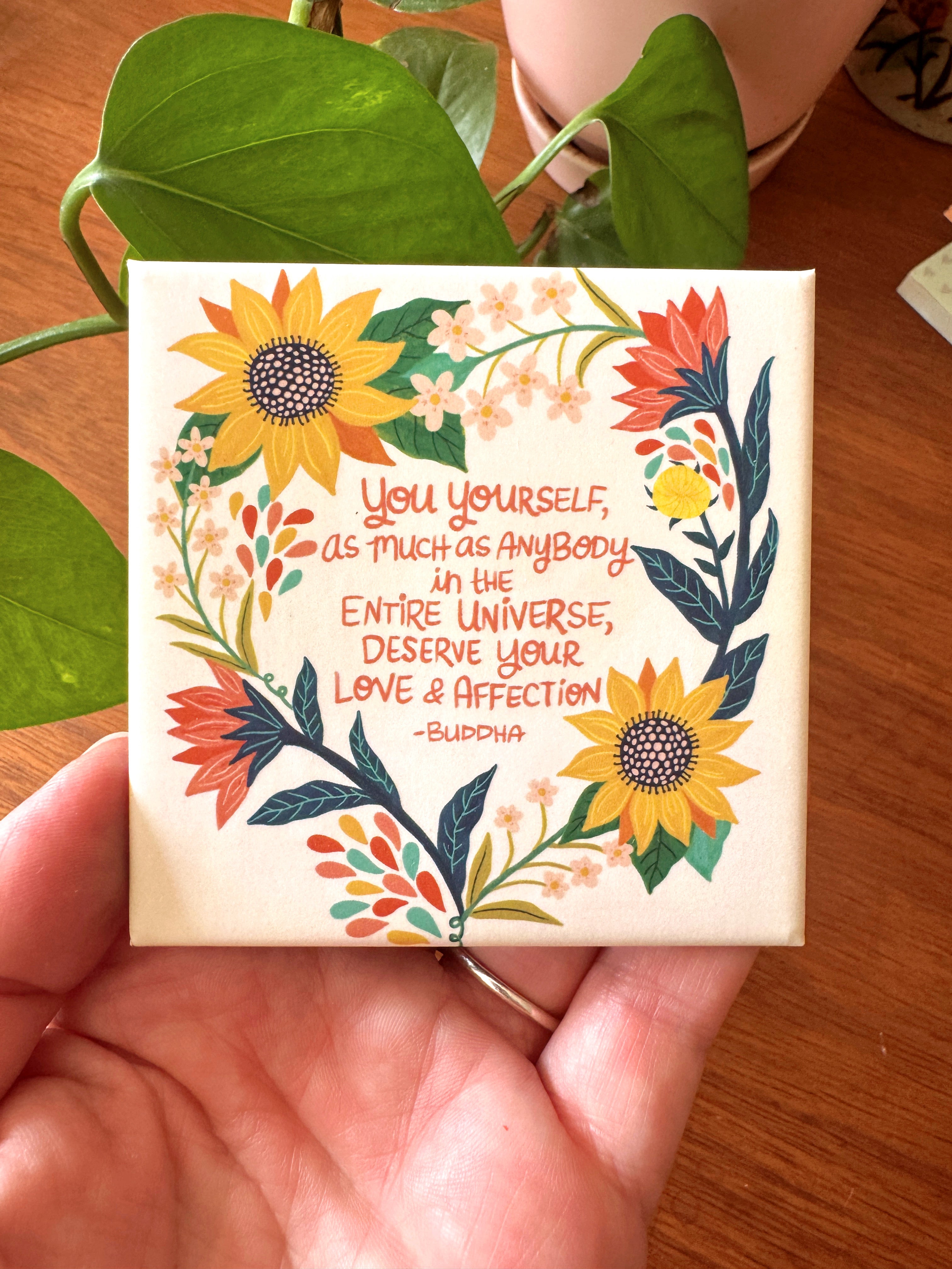 Buddha Self Love Quote | Words to Grow With Collection
