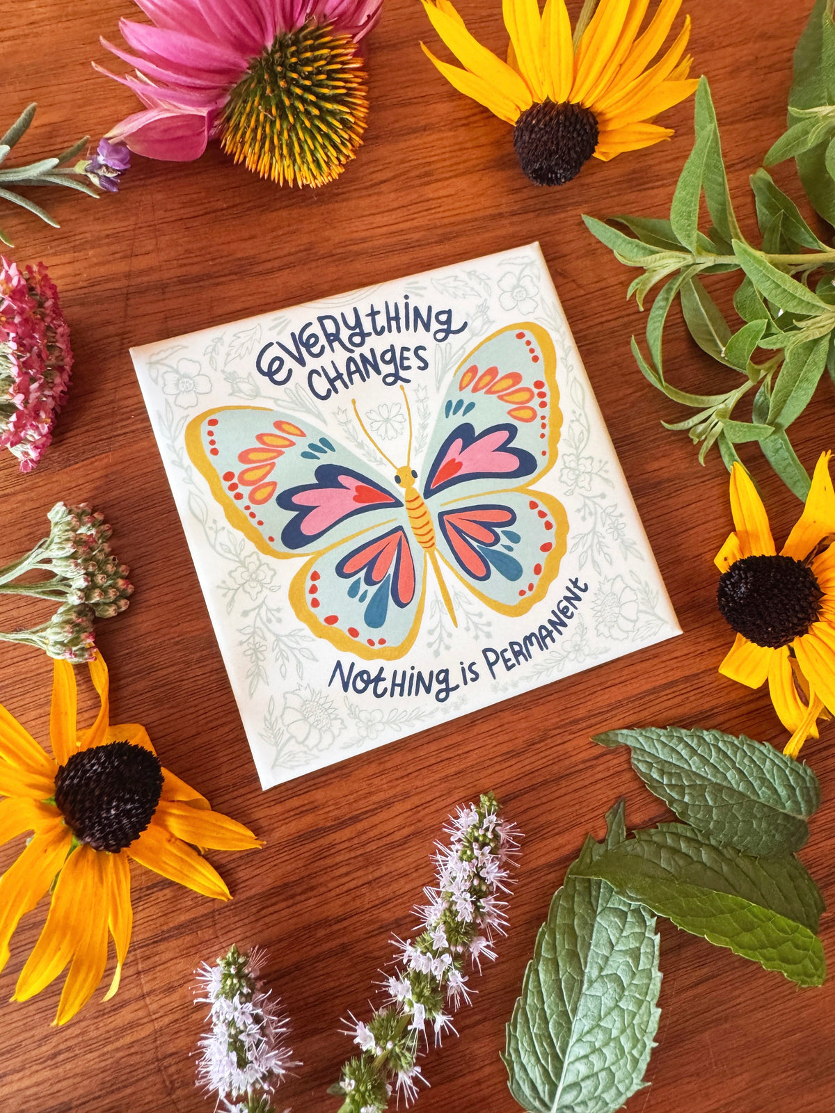 Everything Changes Magnet | Nature Wisdom Collection