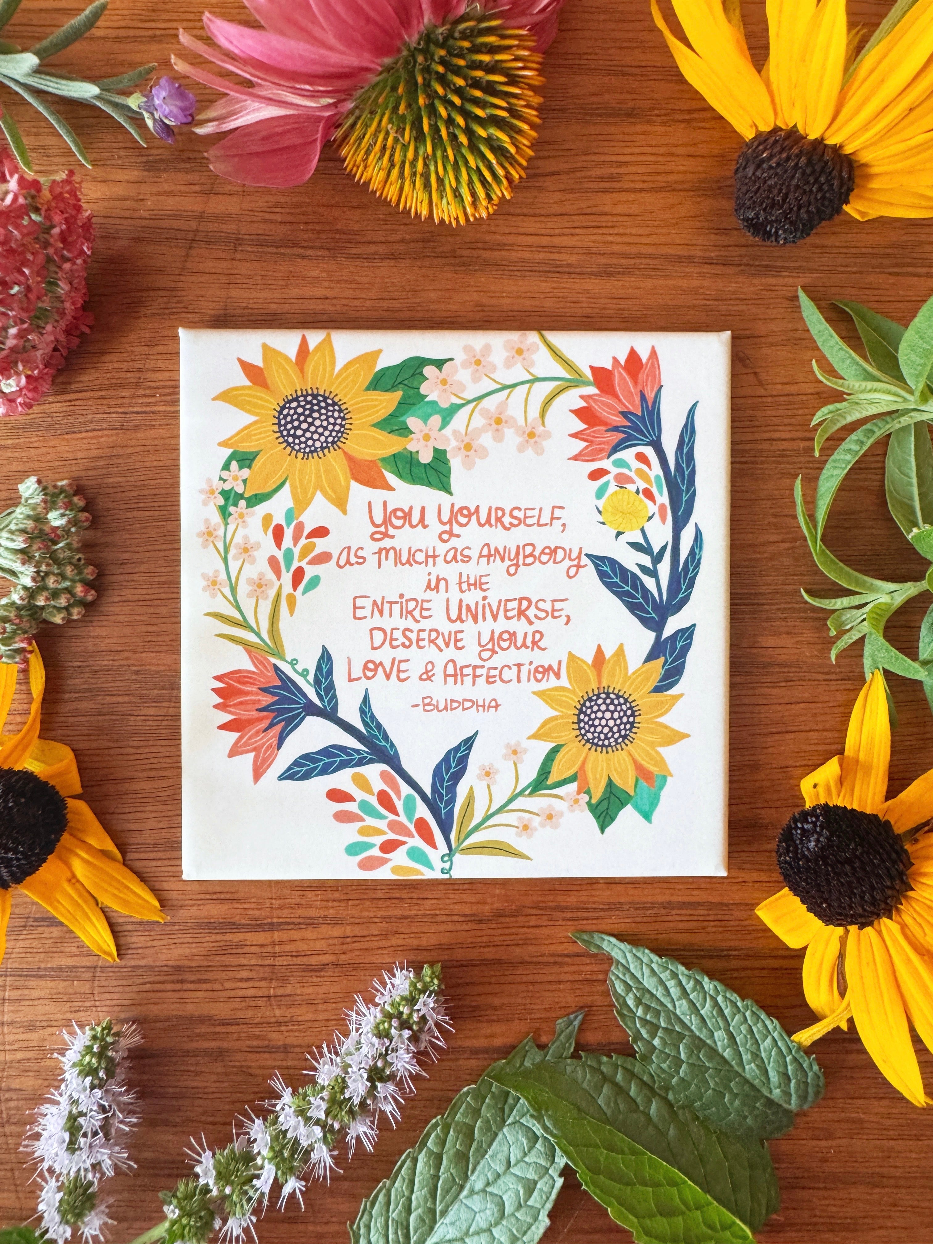 Buddha Self Love Quote | Words to Grow With Collection