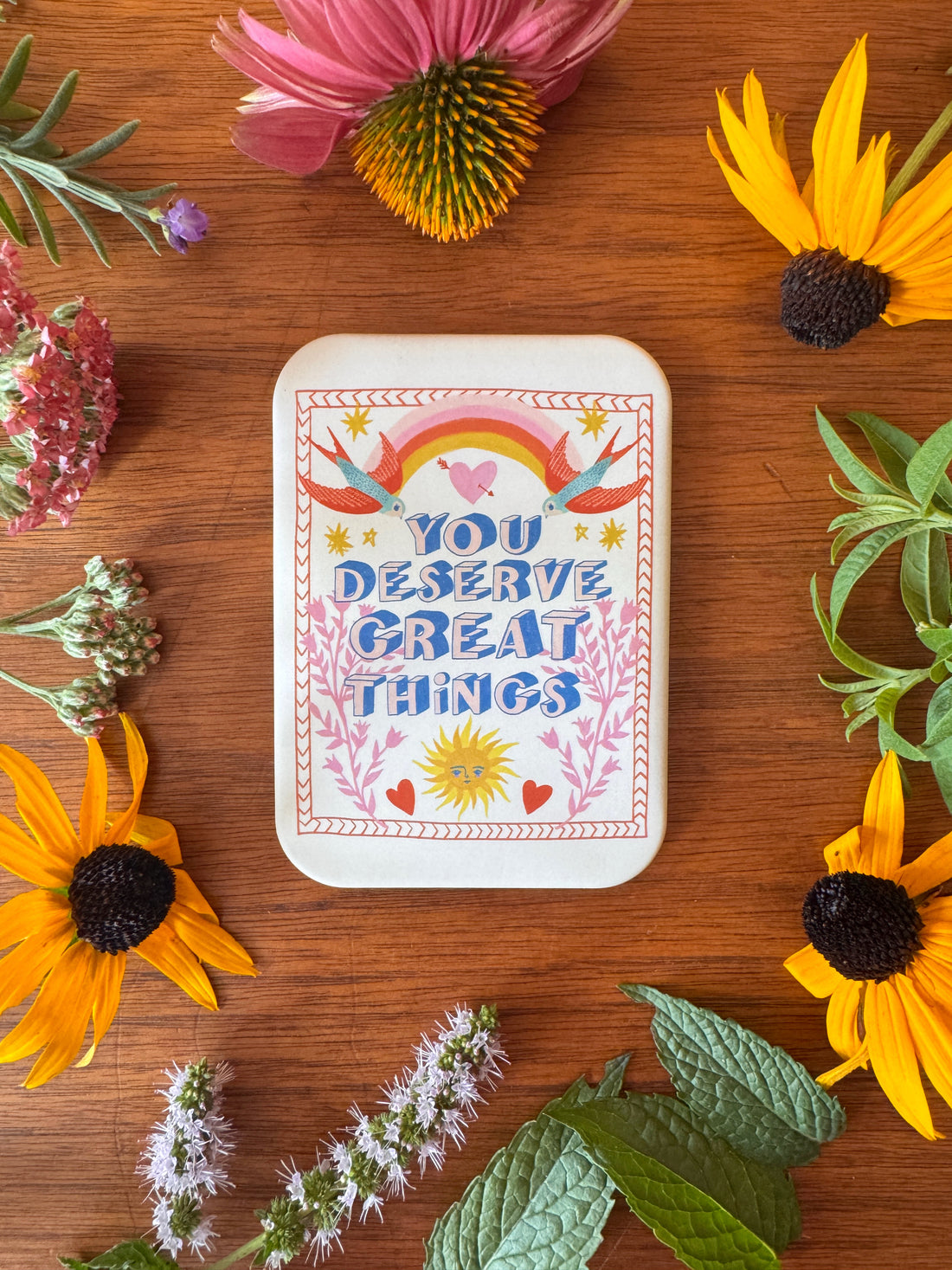 You Deserve Great Things Magnet