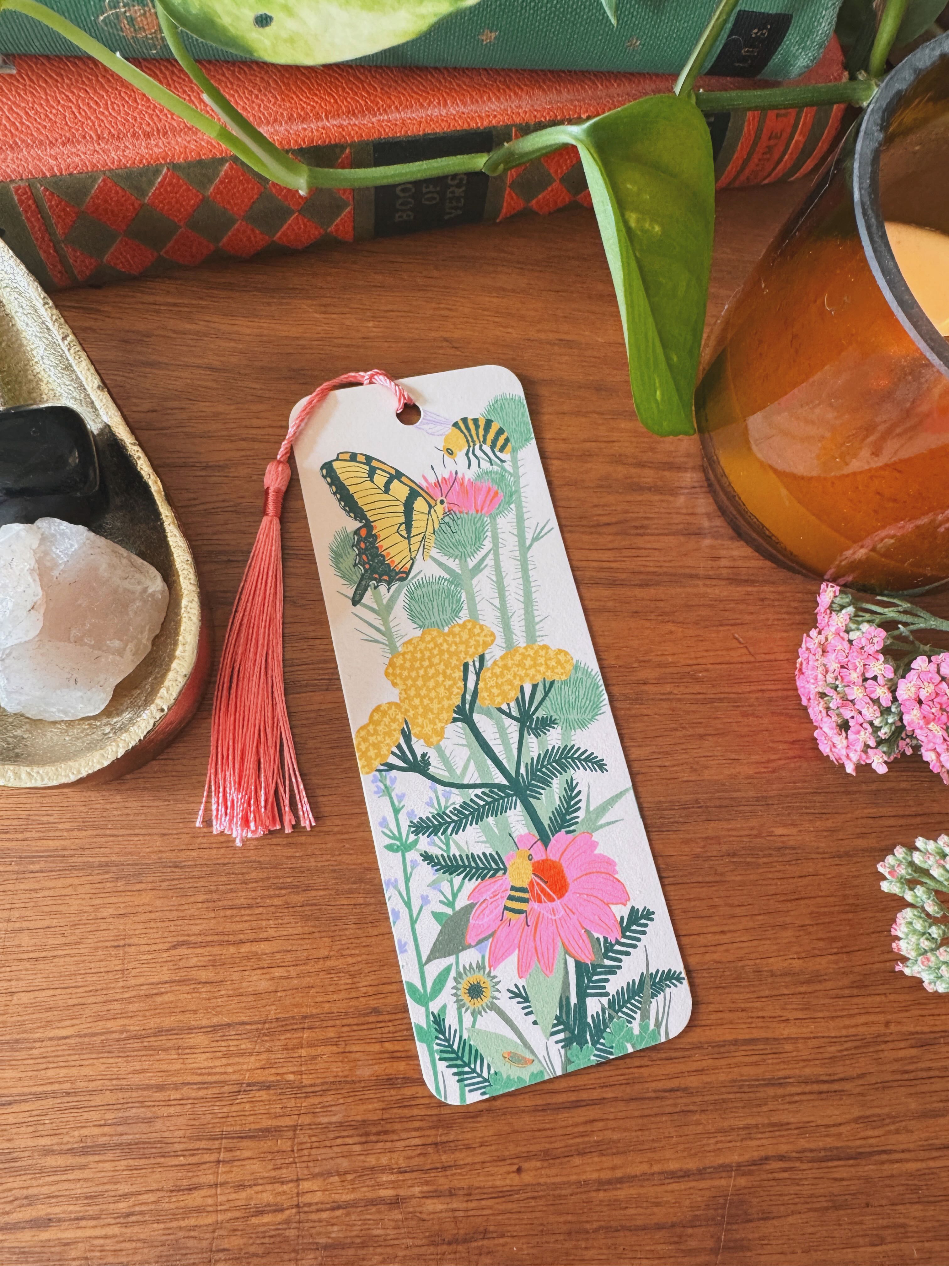 Pollinators | Dream Folk Garden Bookmark