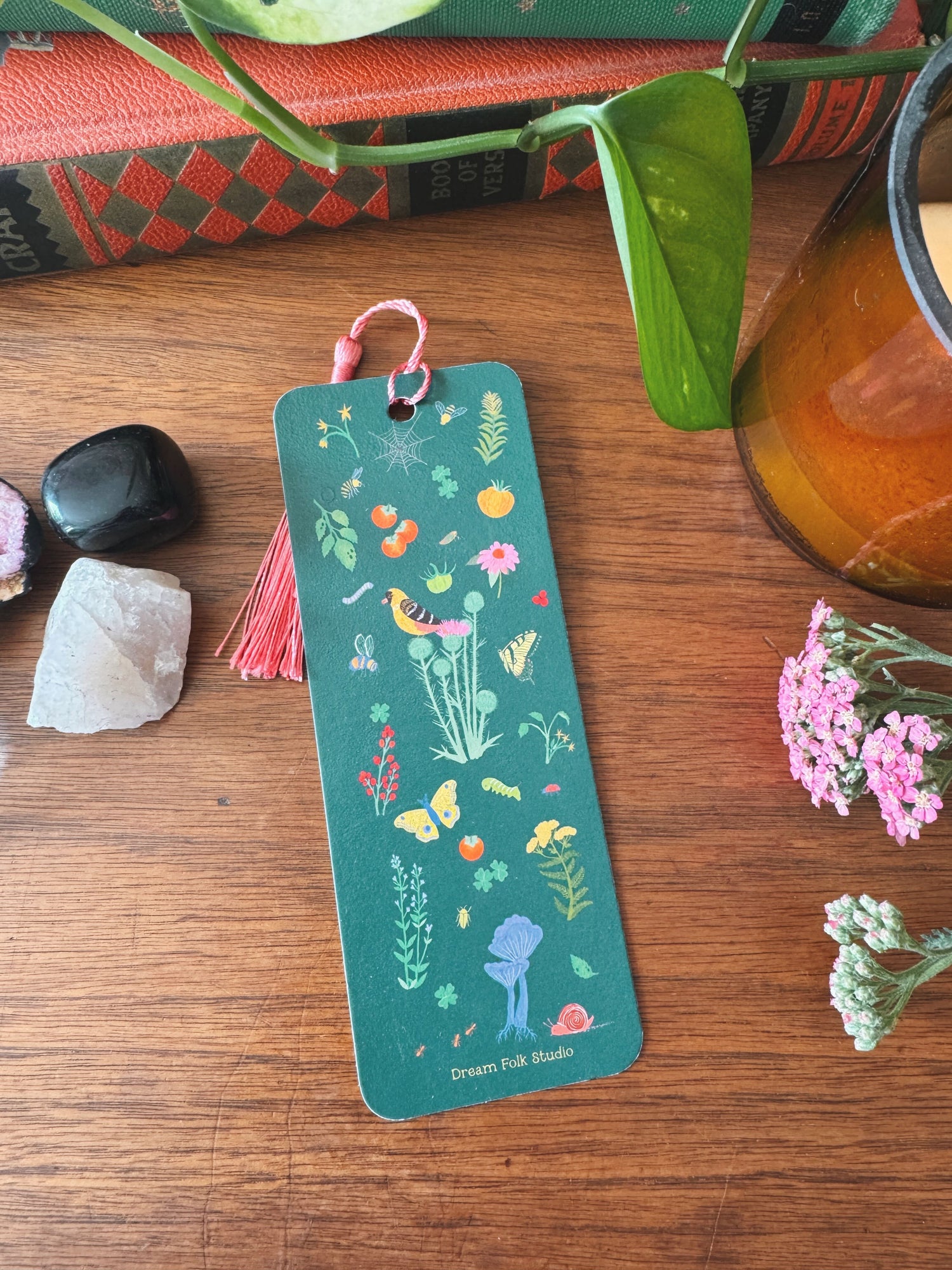 Pollinators | Dream Folk Garden Bookmark
