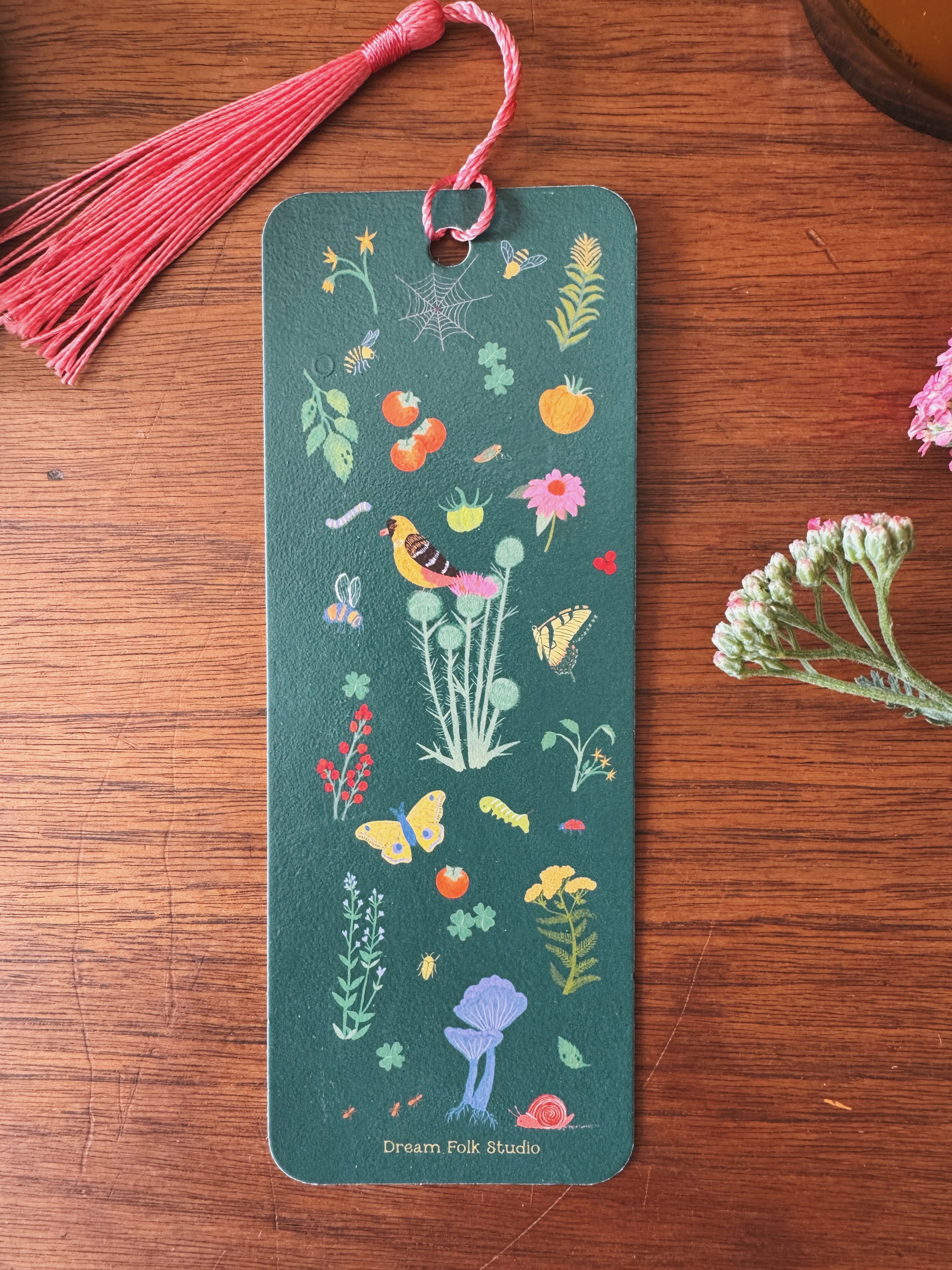 Dream Folk Garden Bookmark Set
