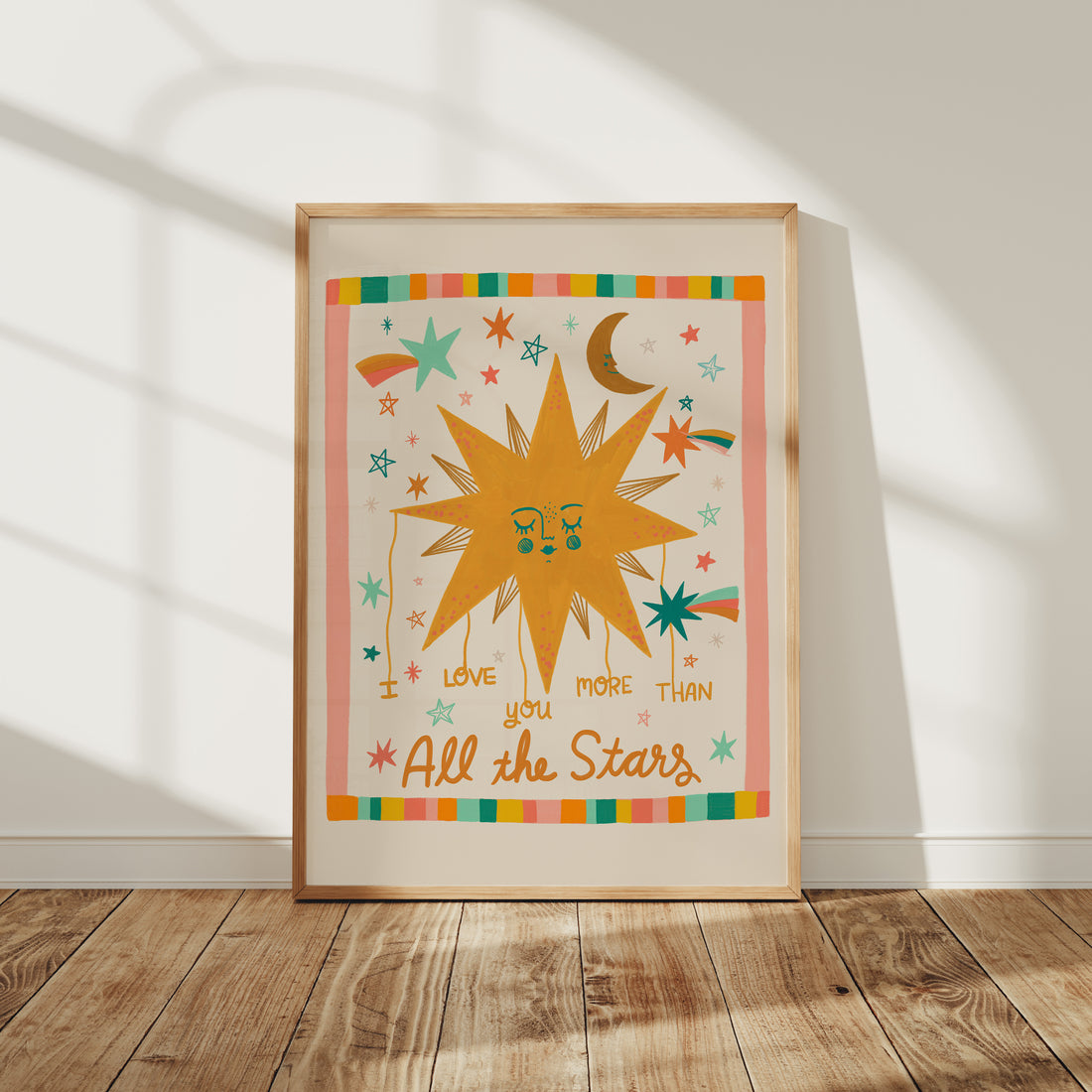 I Love You More Than All the Stars - Art Print