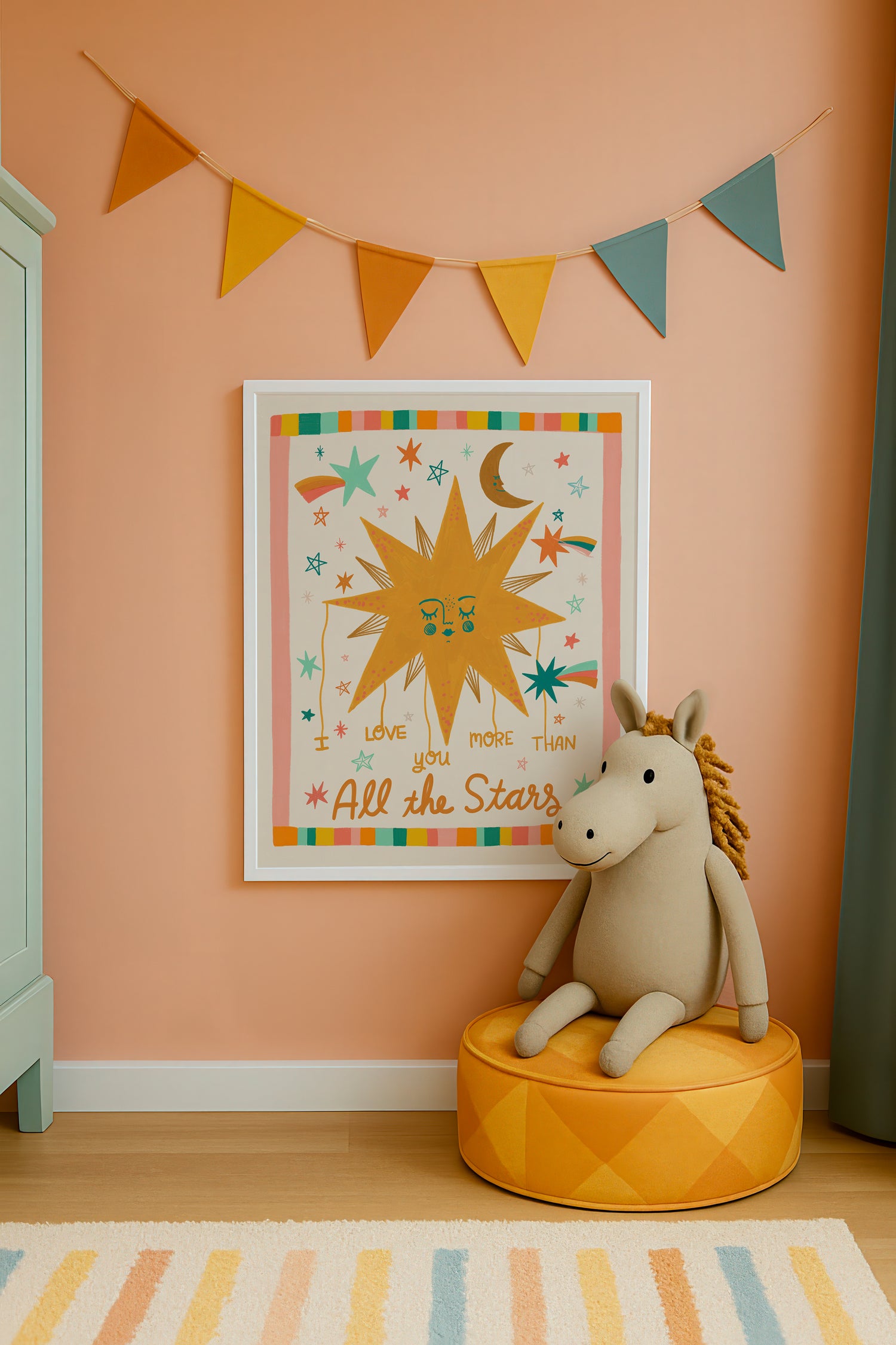 I Love You More Than All the Stars - Art Print