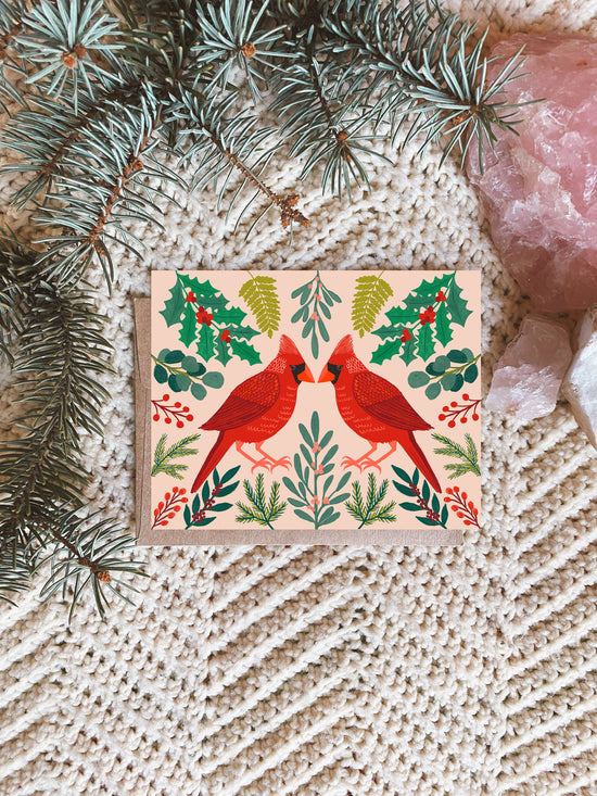 Holiday Cardinal Notecard Set