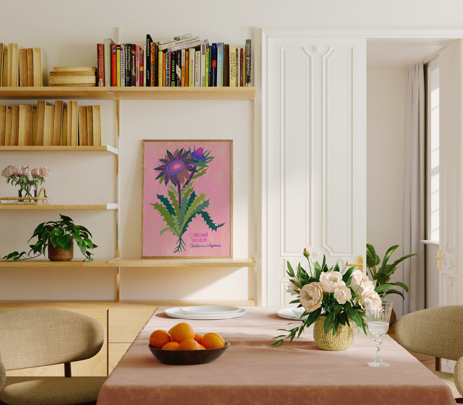 Carlina Thistle - Art Print