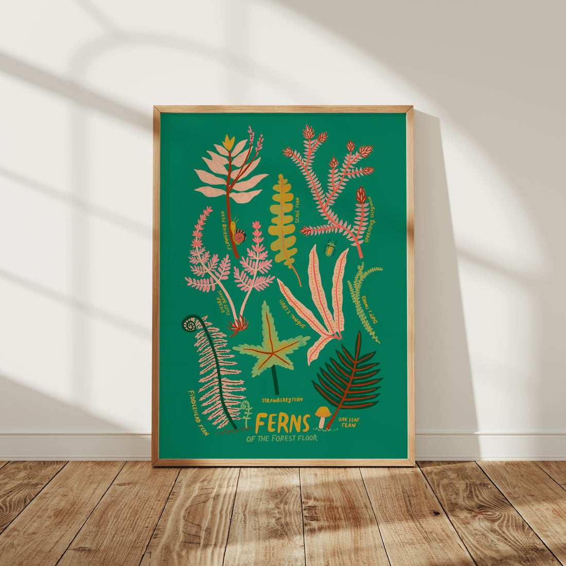 Ferns of the Forest Floor Art Print