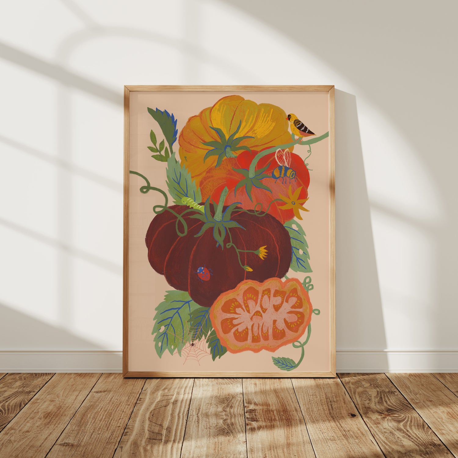 Heirloom Tomato Garden Art Print