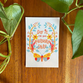 Nature Postcard Set, Folk Art Stationery, Pen Pal Cards, Botanical Mail
