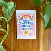 Nature Postcard Set, Folk Art Stationery, Pen Pal Cards, Botanical Mail