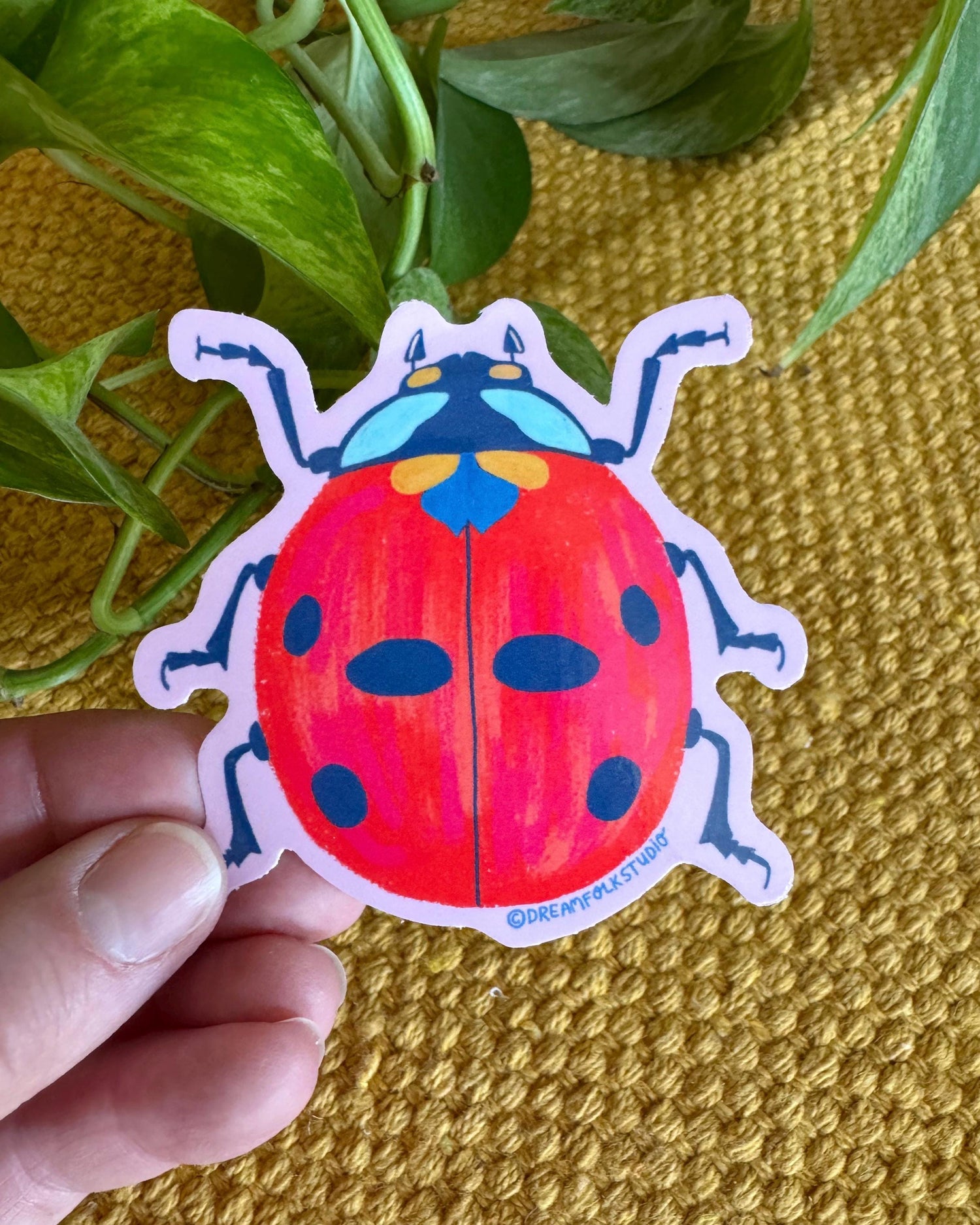 Ladybug Sticker