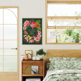 Peach Tree Ecosystem Art Print | What Begins as a Blossom