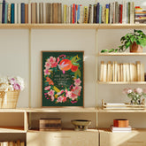 Peach Tree Ecosystem Art Print | What Begins as a Blossom
