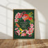 Peach Tree Ecosystem Art Print | What Begins as a Blossom