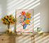 Spring Daffodil Wall Art, Easter Floral Print, Cheerful Home Decor