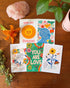 Artist Inspiration Cards, Creative Quote Postcards, Studio Desk Art Set
