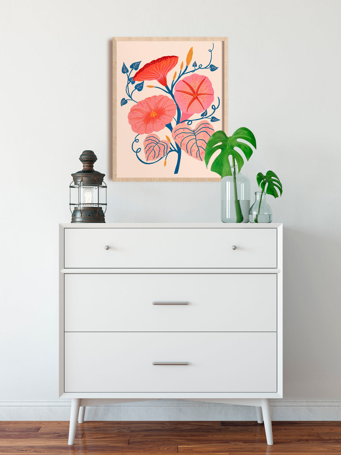 Morning Glories - Art Print