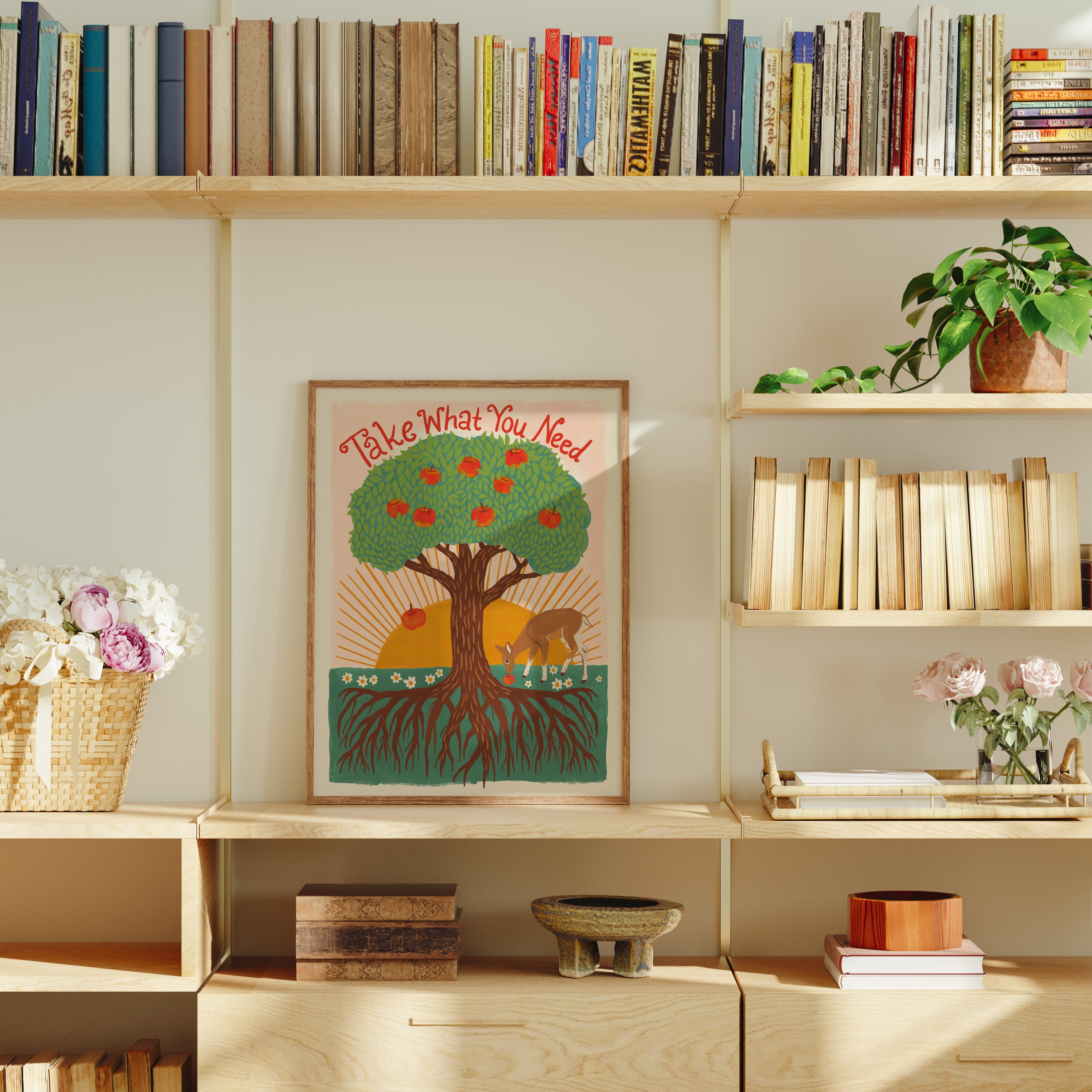 Take What You Need Art Print