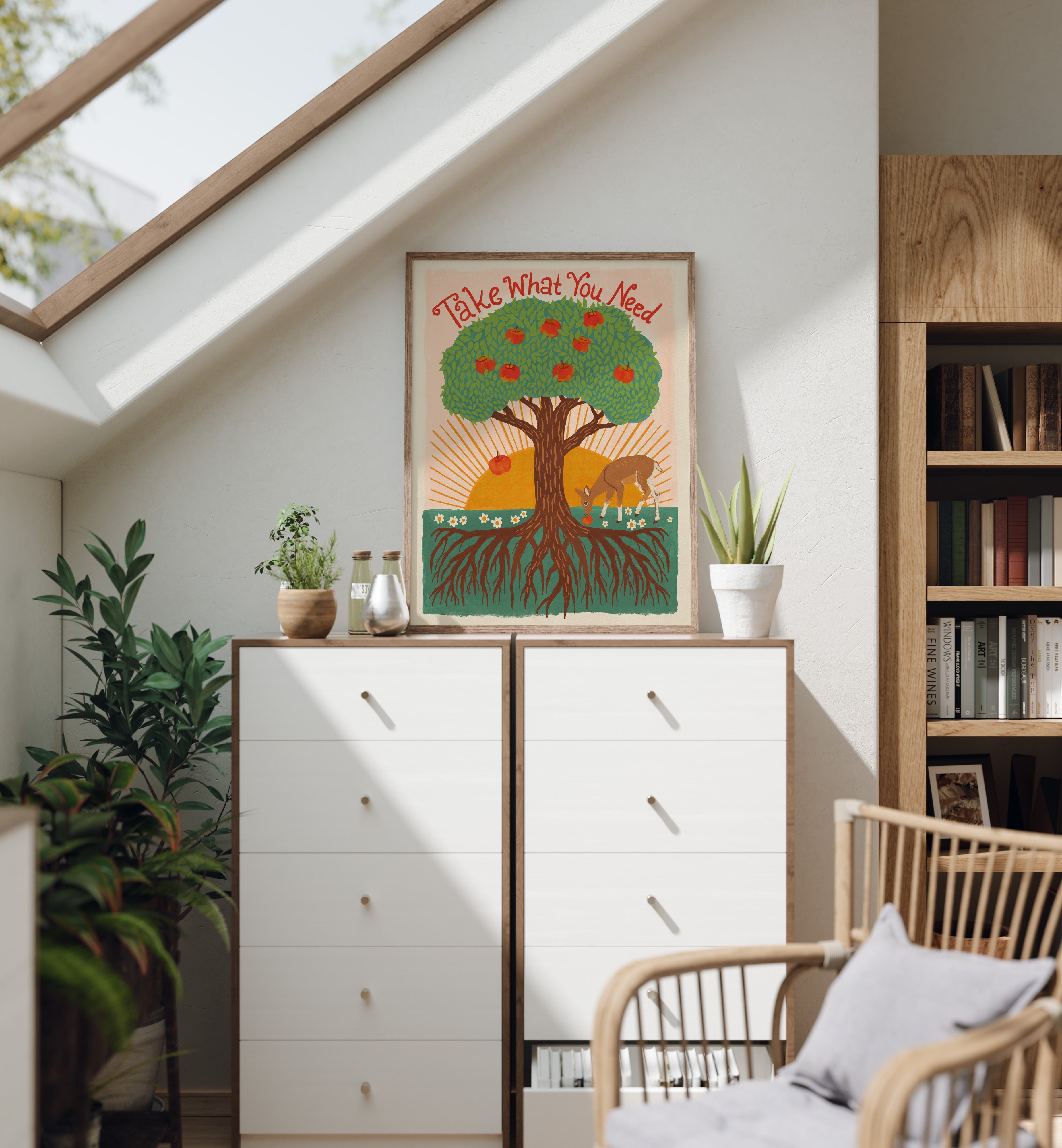 Take What You Need Art Print