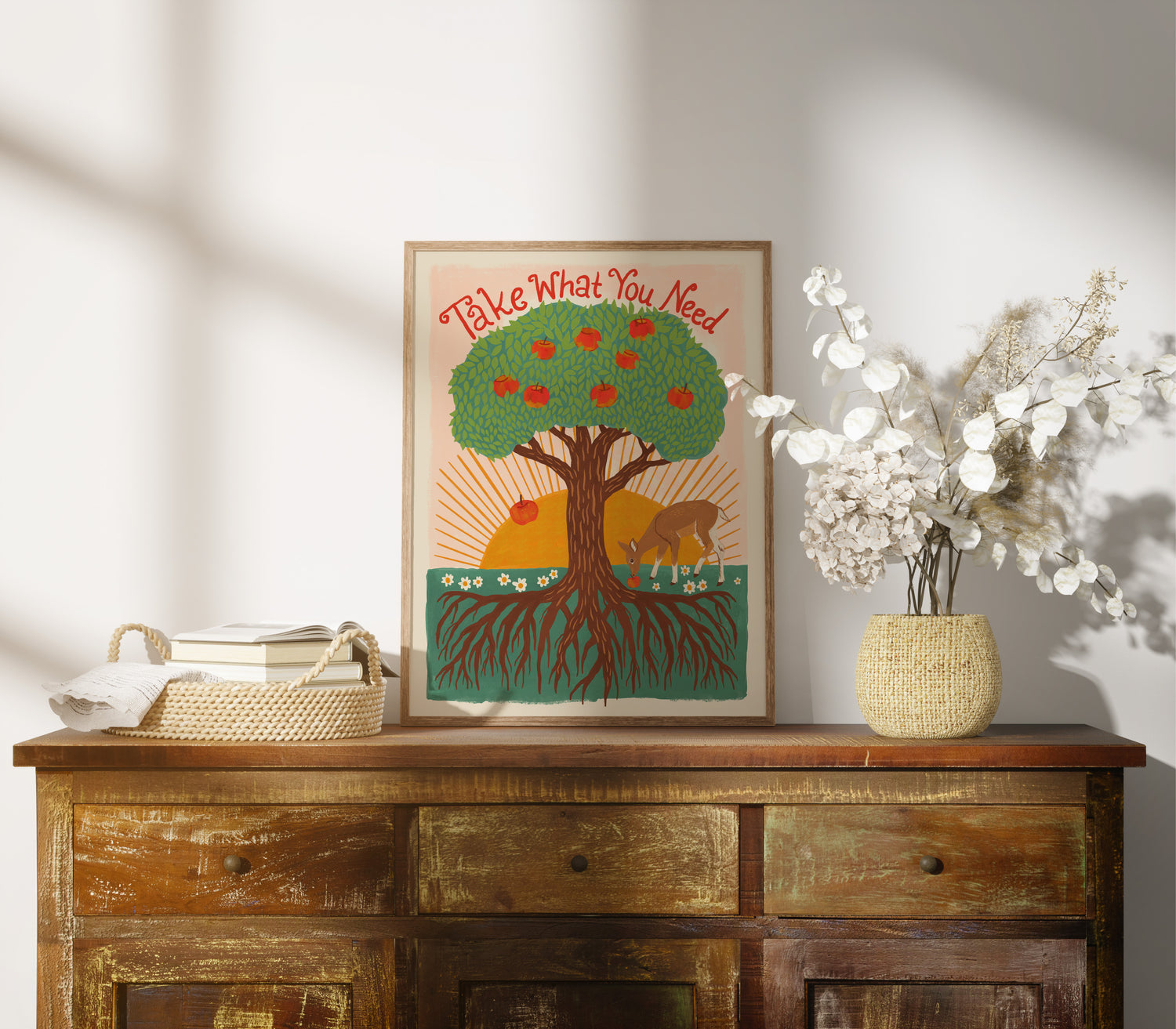 Take What You Need Art Print