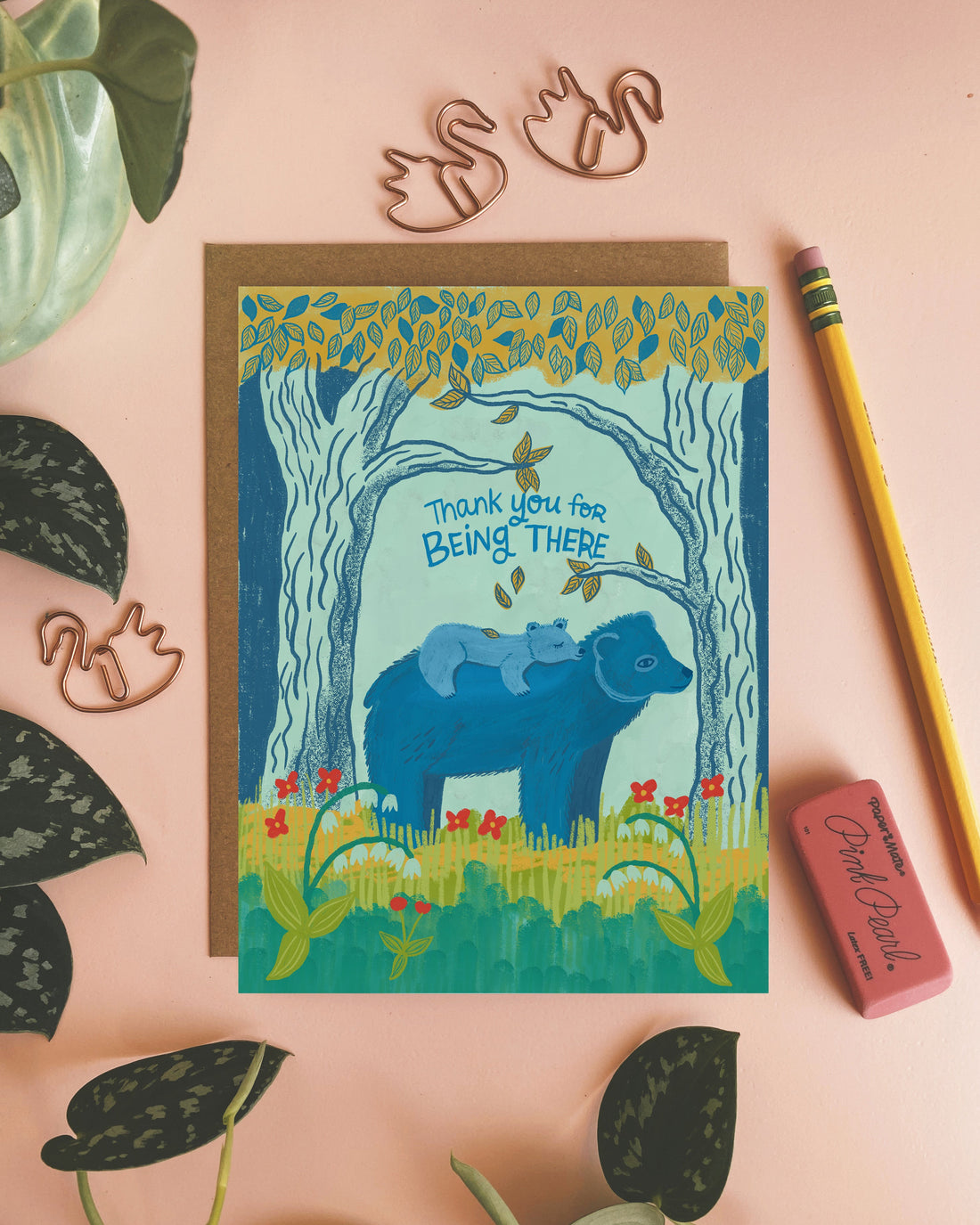 Thank You for Being There - Greeting Card