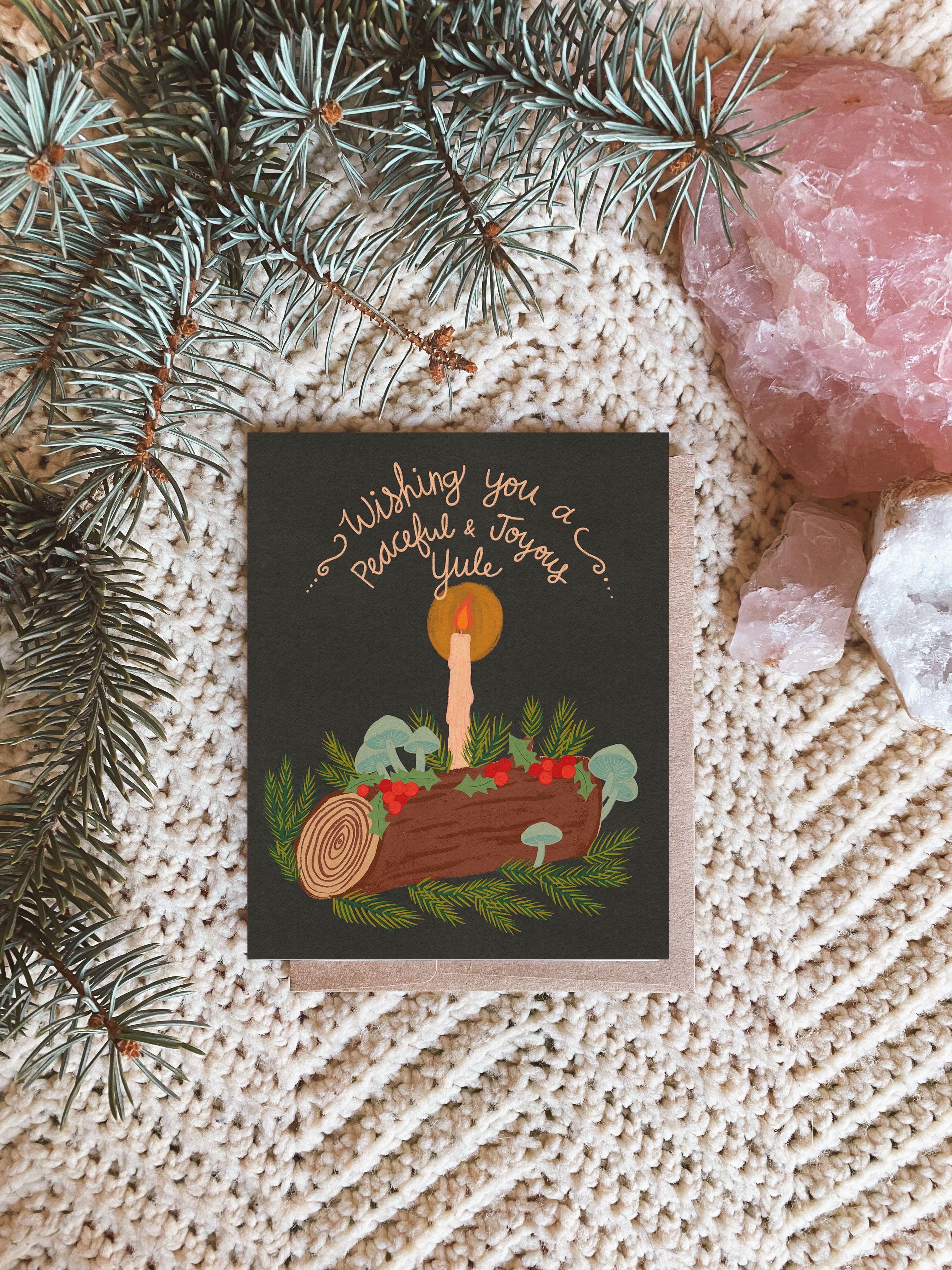 Yule Notecard Set