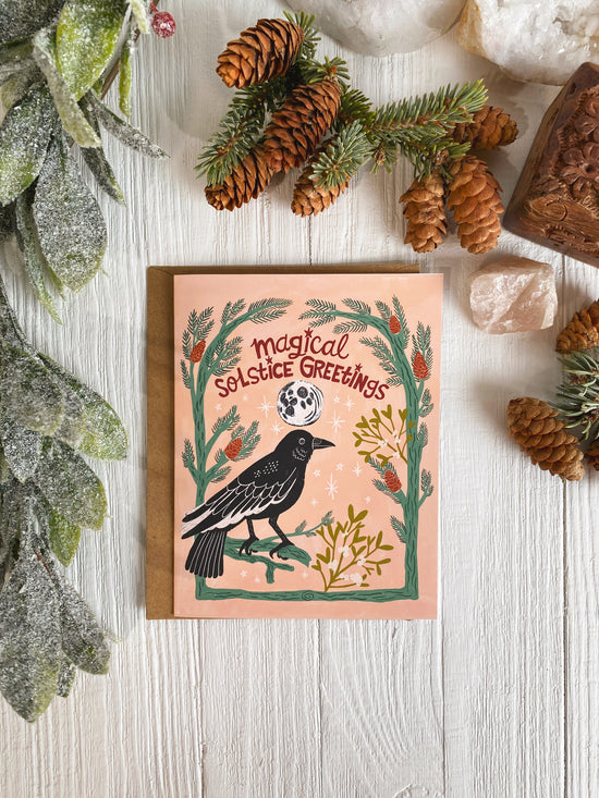 Magical Solstice Greetings Notecard Set