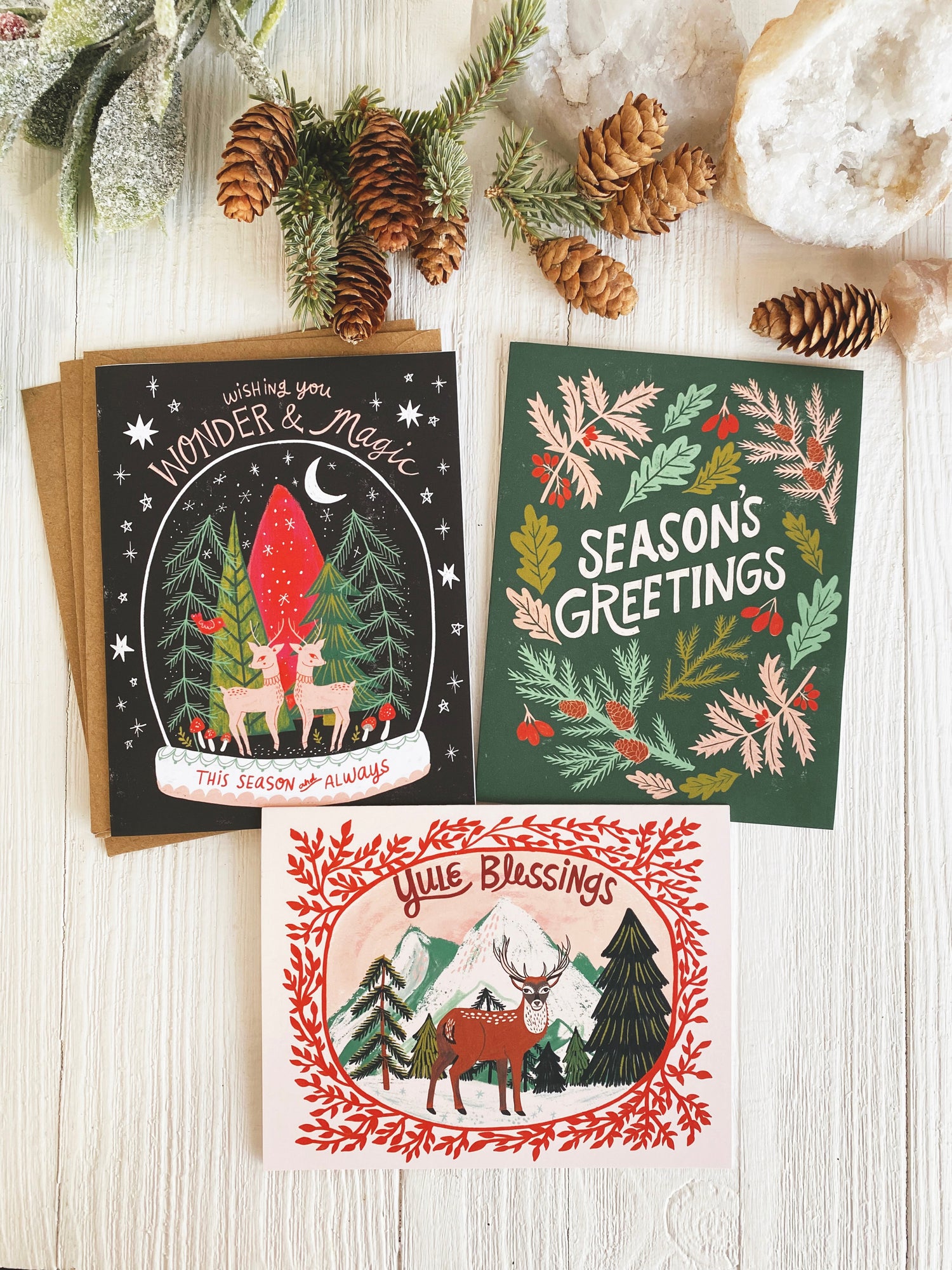 Yule Holiday Notecard Set