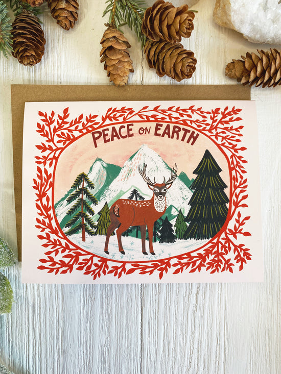 Holiday Notecard Set | Peace on Earth
