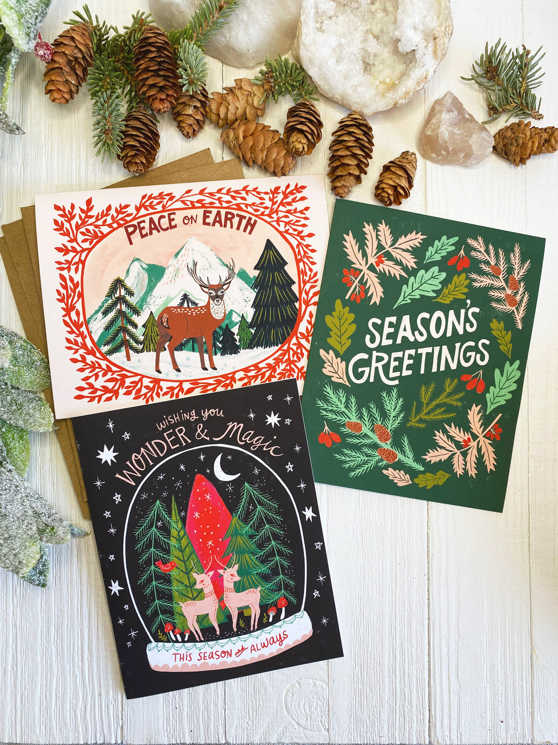 Holiday Notecard Set | Wonder &amp; Magic, Season&