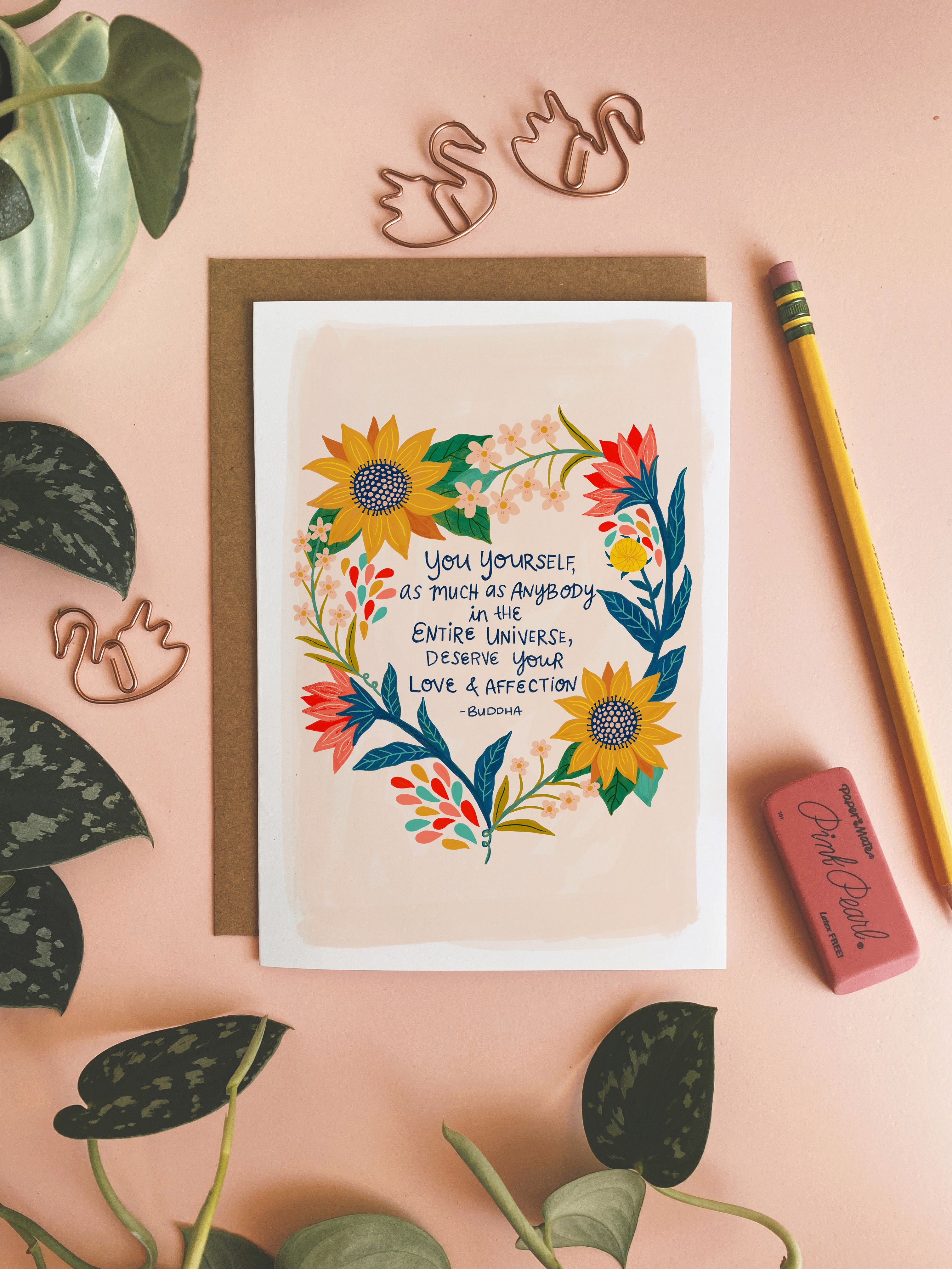 Love &amp; Affection - Greeting Card