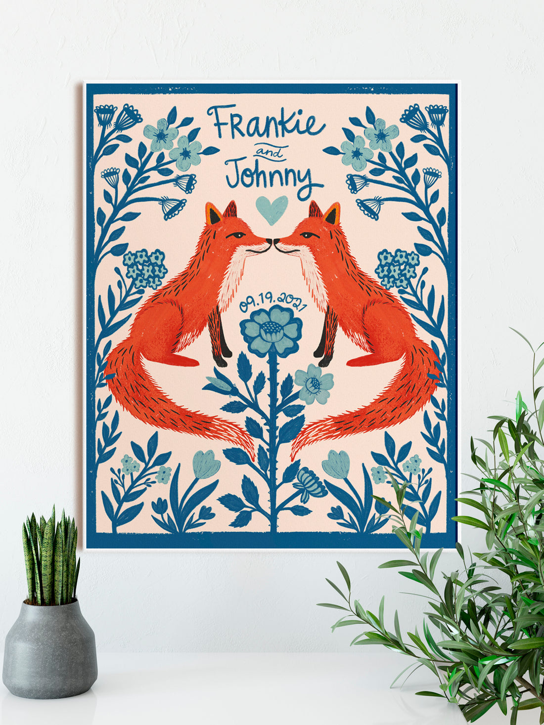 Fox Personalized Print
