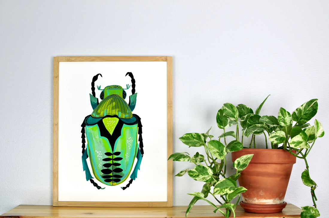 June Bug - Art Print