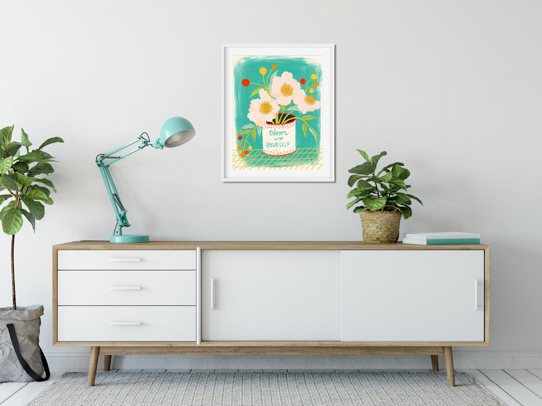 Bloom Into Yourself - Art Print
