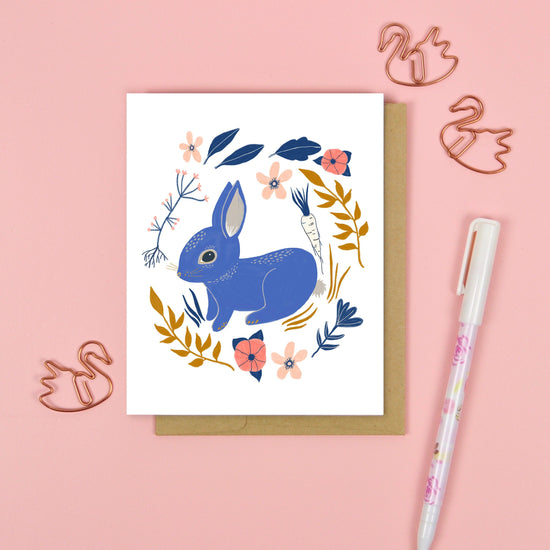 Blue Bunny -  Notecard Set