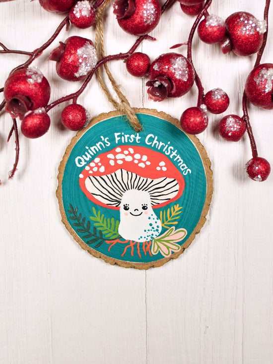 Mushroom Ornament