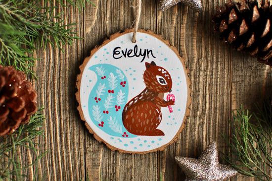 Squirrel Ornament