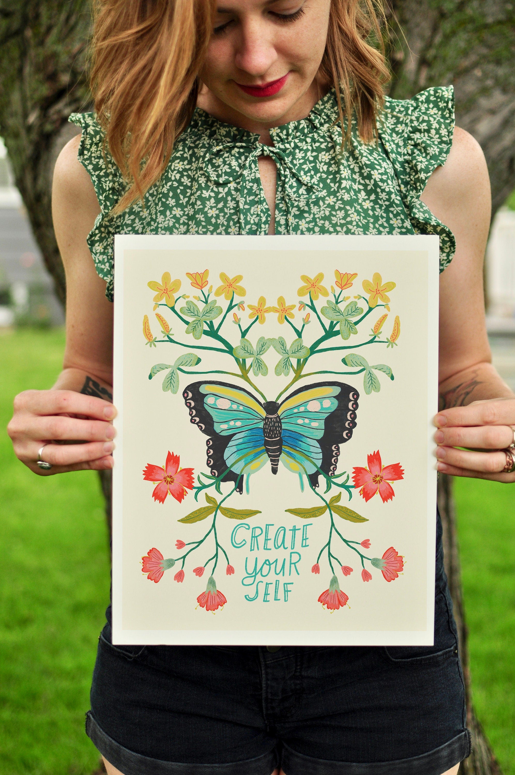Create Yourself - Art Print