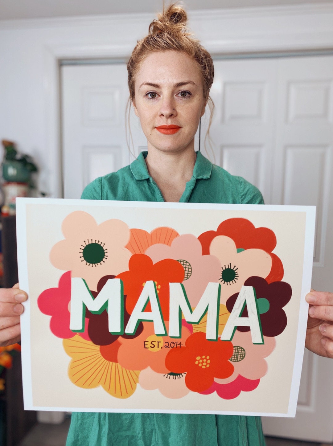 Personalized Mama Art Print