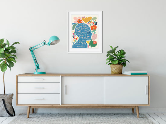 Monet Quote - Art Print