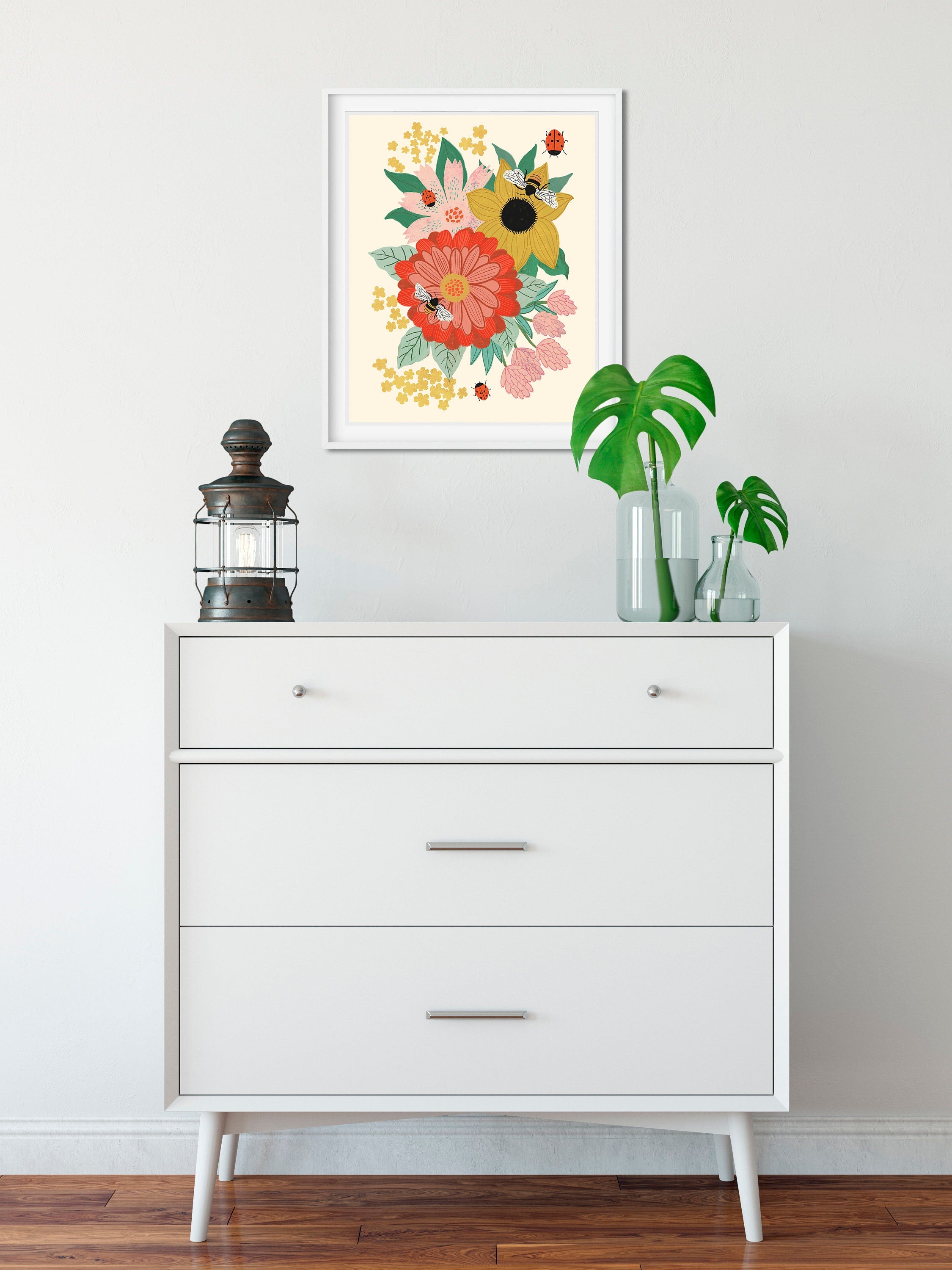 Pollinator Garden - Art Print
