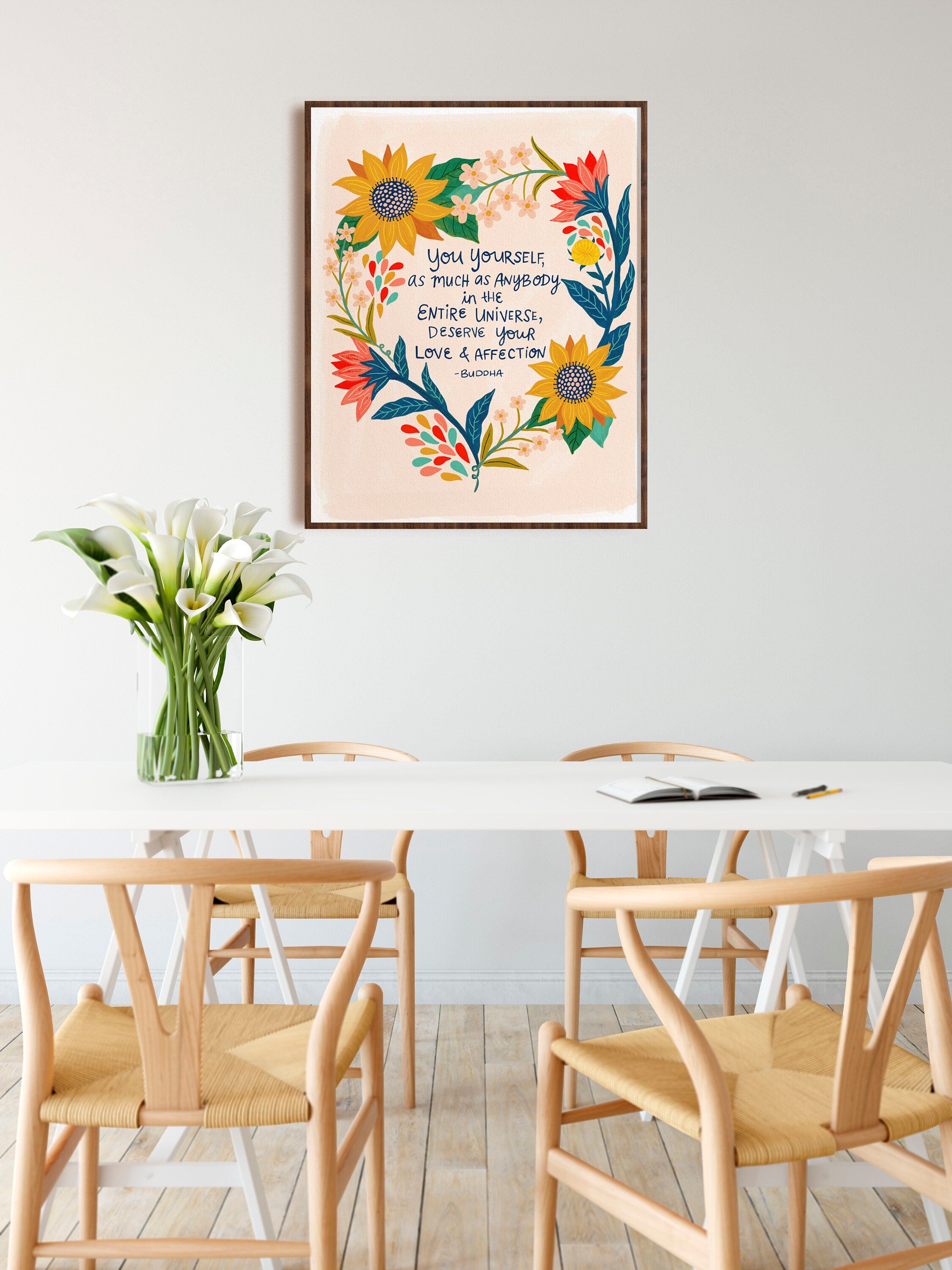 Buddha Self Love - Art Print