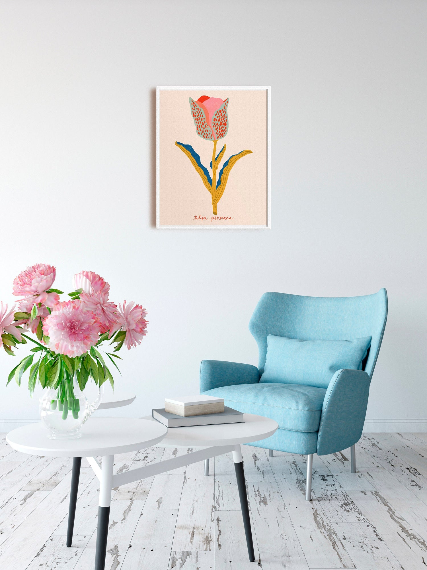 Tulip Botanical - Art Print
