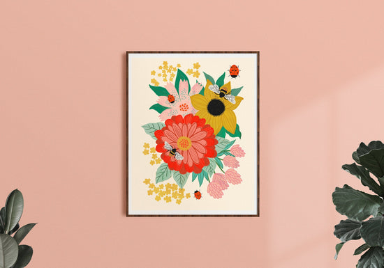 Pollinator Garden - Art Print