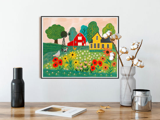 Happy Homestead - Art Print