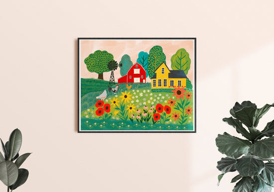 Happy Homestead - Art Print