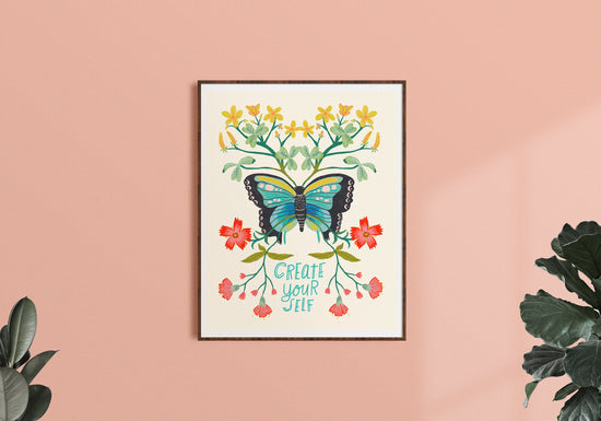 Create Yourself - Art Print