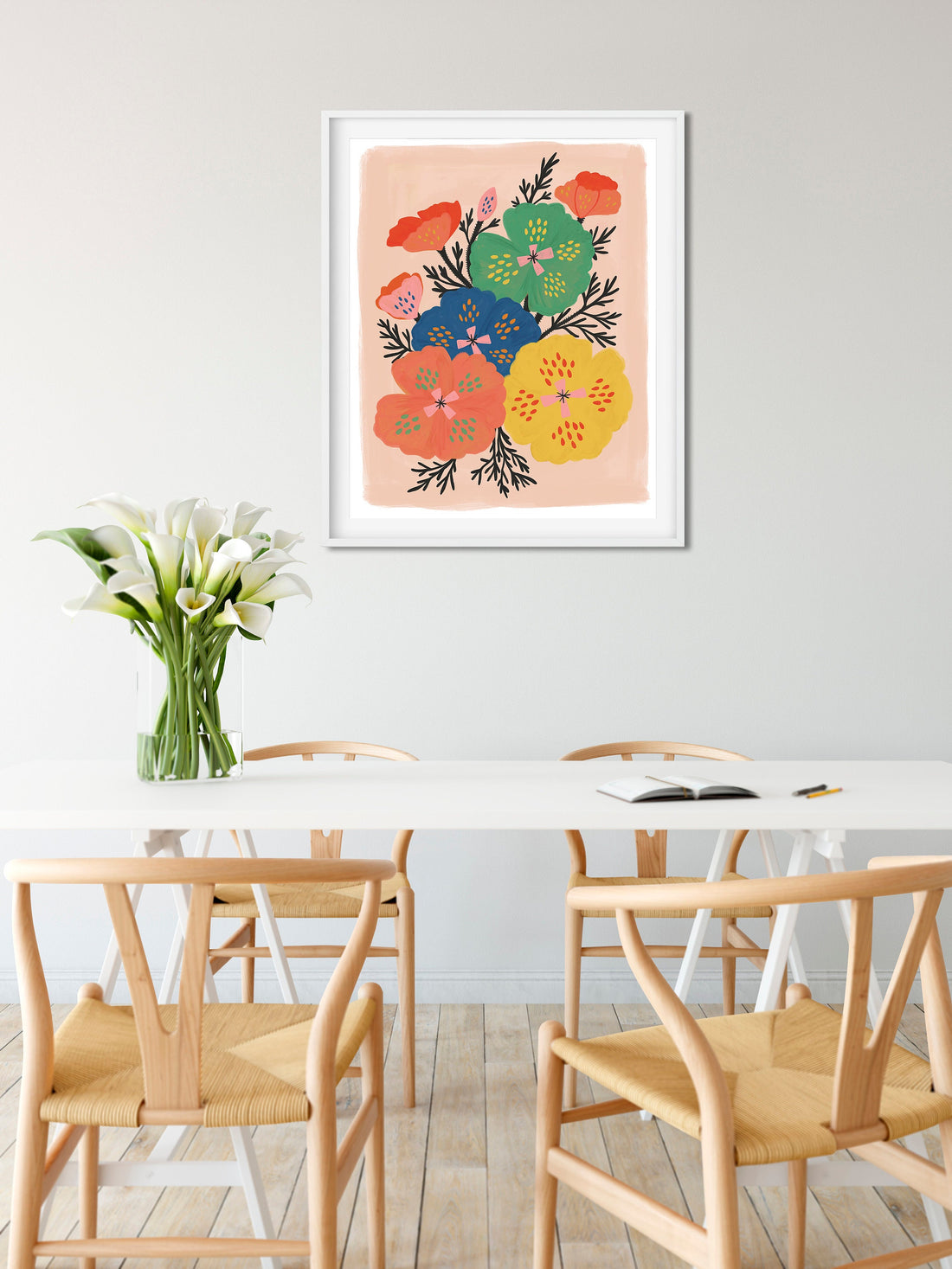 Rainbow Flora - Art Print