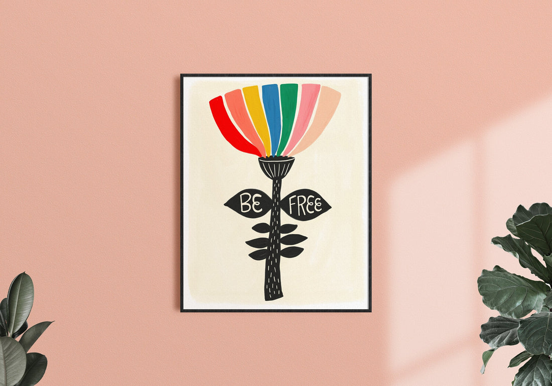 Be Free - Art Print